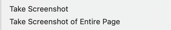 {A screenshot of screenshot-taking menu bar items.}