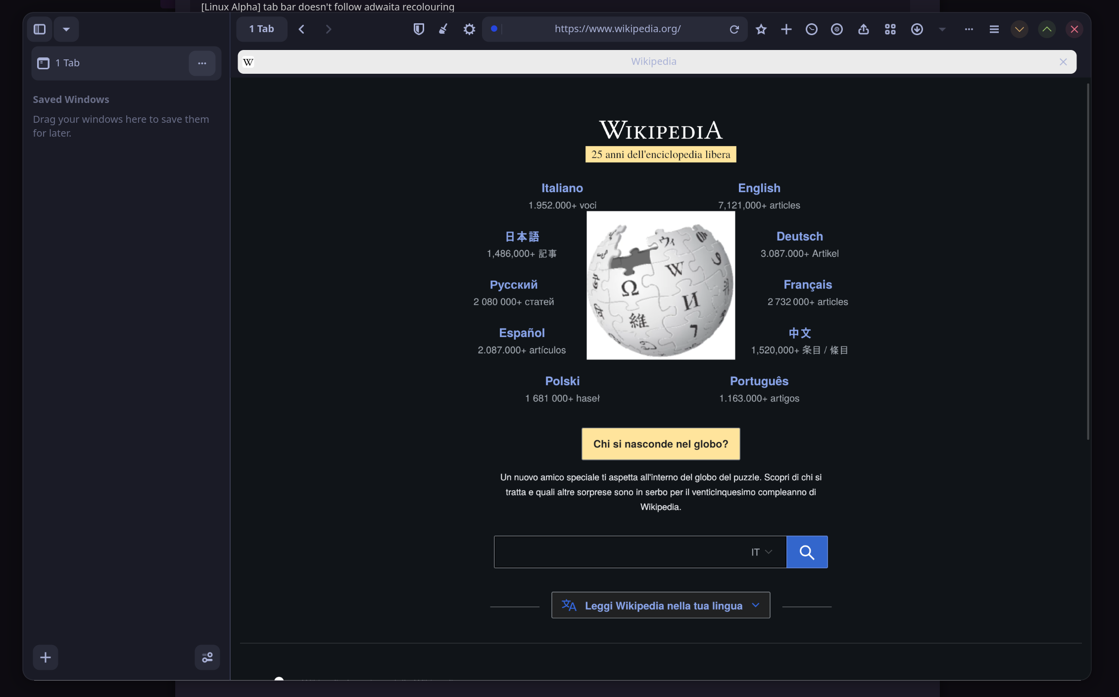 White UI elements not readable in dark mode - Orion Public Issue Tracker