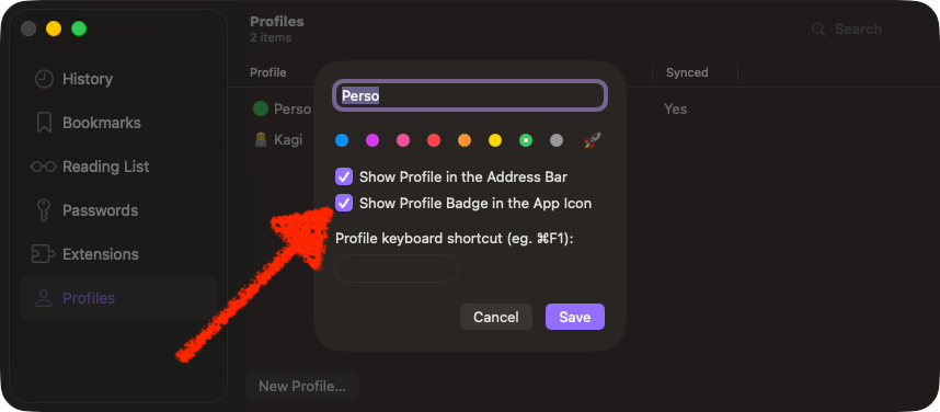 Ability to use custom icons for profile app icons - Orion Public Issue ...