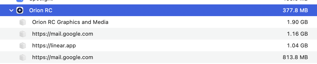[Megathread] Orion Memory Issues - Orion Public Issue Tracker