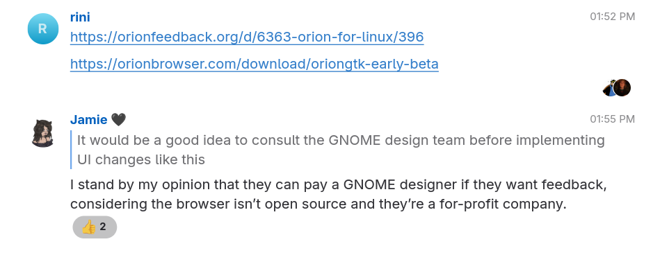 Orion for Linux: Page 20 - Orion Public Issue Tracker