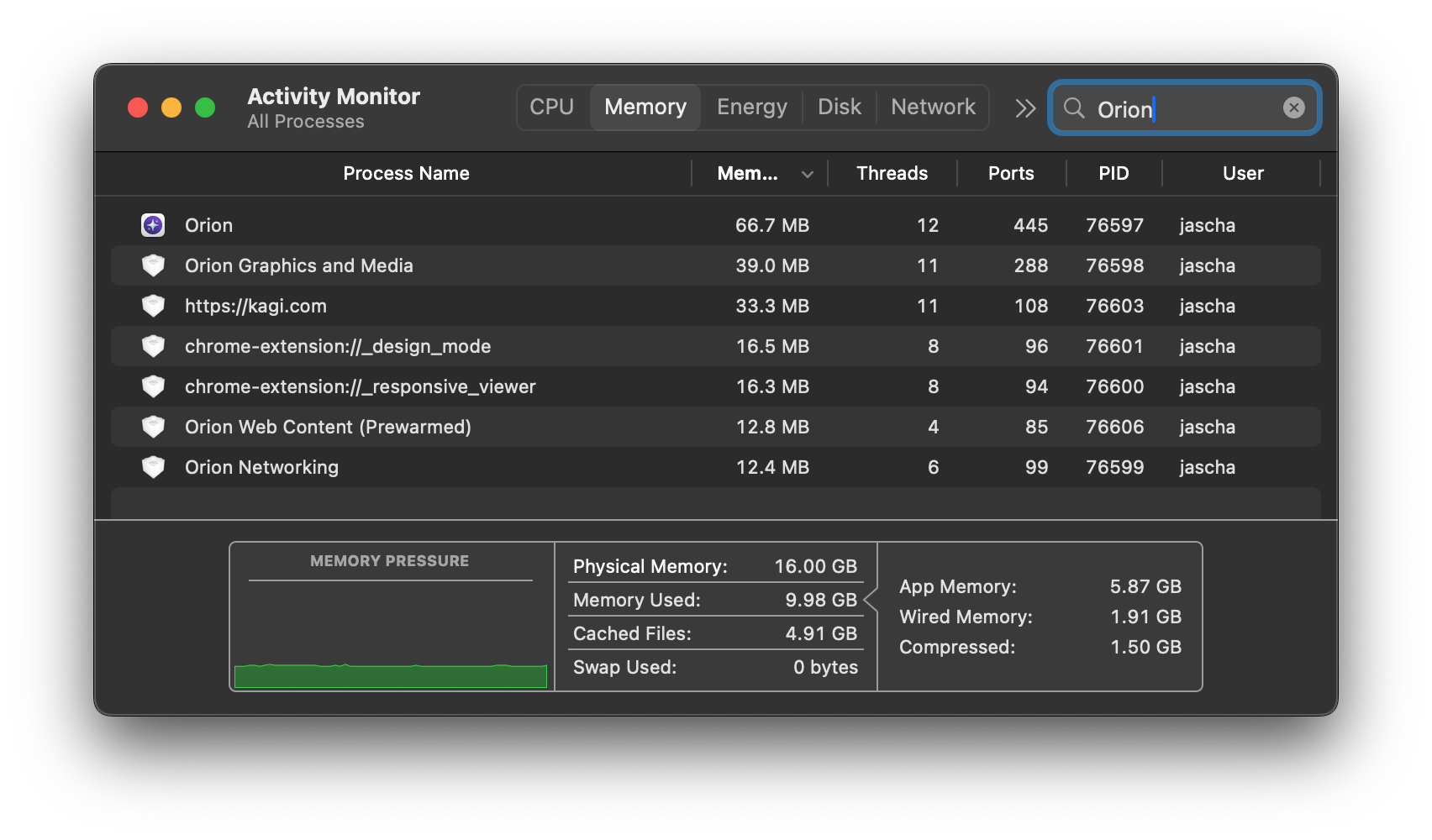 [Megathread] Orion Memory Issues: Page 2 - Orion Public Issue Tracker
