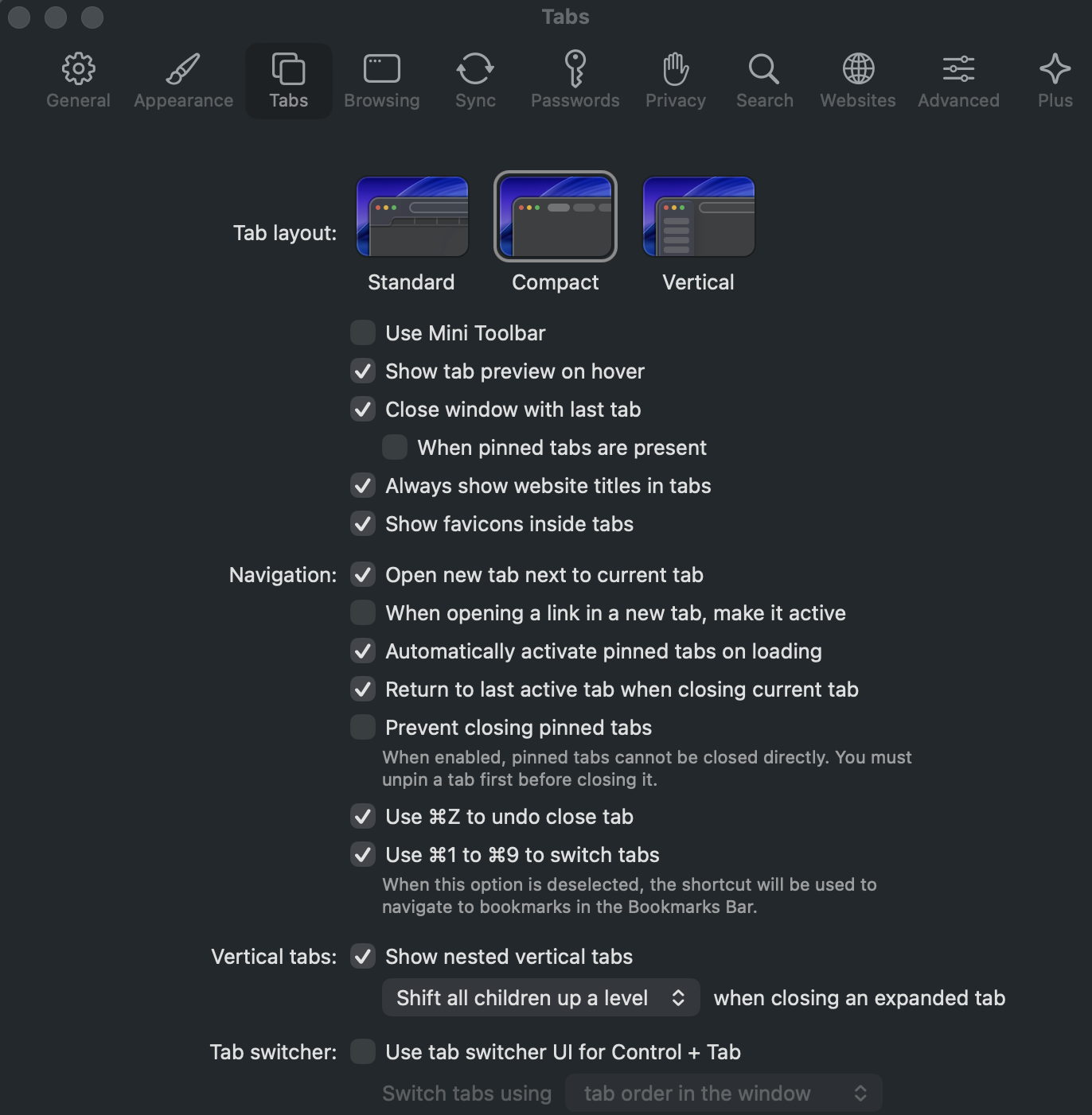 Failure to create new tabs - Orion Public Issue Tracker